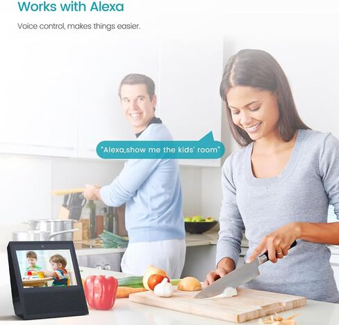 VIMTAG Indoor 2.5K/4MP HD WiFi Camera for Home Security/Pet/Dog/Cat/Baby with Phone App, AI Human/Sound/Motion Detection, Night Vision, 2-Way Audio, Cloud/Max 512GB TF Card Storage, Support Alexa in Kuwait