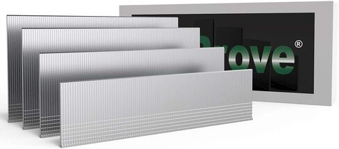 حزمة متعددة من مسامير MProve شديدة التحمل مقاس 18 بوصة 1 بوصة (25 مم)، 1-3/8 بوصة (35 مم)، 1-3/4 بوصة (45 مم) و2 بوصة (51 مم) مسامير براد مجلفنة كهربائيًا [2000 مسمار] in Kuwait