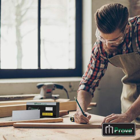 حزمة متعددة من مسامير MProve شديدة التحمل مقاس 18 بوصة 1 بوصة (25 مم)، 1-3/8 بوصة (35 مم)، 1-3/4 بوصة (45 مم) و2 بوصة (51 مم) مسامير براد مجلفنة كهربائيًا [2000 مسمار] in Kuwait