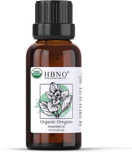 HBNO Organic Cinnamon Leaf Essential Oil - 1 oz (30ml) Travel Size - USDA Certified Organic Cinnamon Essential Oil, Perfect for Aromatherapy, Soap Making, DIY, Fragrances, Diffuser. in Kuwait