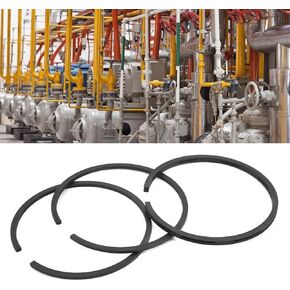 3PCS Piston Ring Wear O Rings Air Compressor Pump Wear Band Air Compressor Replacement Parts for 42mm 51mm Cylinder