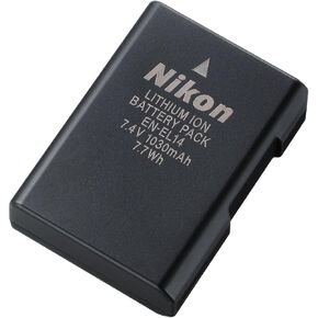 Nikon EN-EL14 Rechargeable Li-Ion Battery for Select Nikon DSLR Cameras (Retail Package)