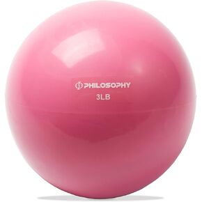 Philosophy Gym Toning Ball - Soft Weighted Mini Medicine Ball
