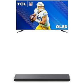 TCL 55-Inch Q68 QLED Pro 4K UHD Smart TV with Google TV (55Q681G, 2024 Model) Dolby Vision, Dolby Atmos, HDR Pro, Game Accelerator up to 120Hz, Voice Remote, Works with Alexa, Streaming Television