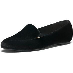 HEEZ Women's Loafers Flats, Slip On Dress Shoes, Casual Business Shoes for Driving Walking with Almond Toe, Flexible Anti-Slip TPR Outsole, Rebounded Latex Foam Insole, Anti-Friction Heel
