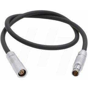 RS 3 Pin Extension Cable for Sony Venice ARRI Alexa RED DSMC2 Camera Tilta Trigger Box Fischer 24V Power Start/Stop 30cm