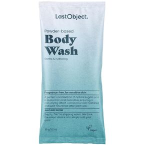 LastObject Body Wash Refill - Contains Trehalose, Hyaluronic Acid, and Aloe Vera - Hydrating Skin Cleaning Agent with Portable Dispenser - for All Skin Types - 4 Refills