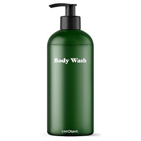 LastObject Body Wash Refill - Contains Trehalose, Hyaluronic Acid, and Aloe Vera - Hydrating Skin Cleaning Agent with Portable Dispenser - for All Skin Types - 4 Refills