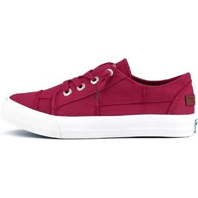 JENN ARDOR Womens Slip On Sneakers Low Tops Canvas Shoes Loafers Shoes for Women Casual Tennis Shoes Play Sneakers Fashion Shoes