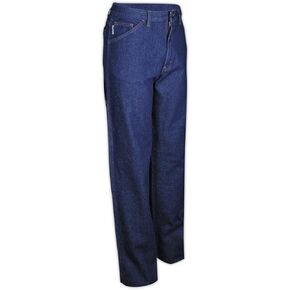 MAGID JD1275ZDH52X32 JD1275ZDH Dual-Hazard 12.75 oz. Relaxed-Fit Carpenter Jean, 100% Flame-Resistant Cotton, 52" x 32", Blue