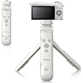 AODELAN Shooting Grip with Shutter Release, Wireless Camera Remote Control Handle Mini Tripod for Canon EOS R3 R RP R5 R6 90D M50 SL2 PowerShot SX70 HS, G7 X Mark III, G5 X Mark II, M6 Mark II