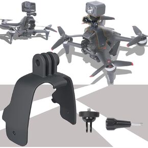 Mount Adapter Bracket Compatible with DJI FPV Drone Compatible with Gopro Hero 12 11 10 9 /Compatible with Insta360 ONE RS/ONE R/ONE X3 /ONE X2