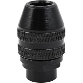 MAZING Keyless Chuck 2 قطعة، 1/32 بوصة إلى 1/8 بوصة ظرف بديل سريع التغيير، محول Multipro مثقاب بدون مفتاح متوافق مع Dremel 4486 أدوات دوارة موديل 395 3000 4000 4300 8220 3000 7300