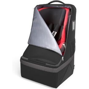 Koah Car Seat Backpack for Air Travel - Portable and Easy to Carry, Durable and waterproof design keeps your child's car seat protected (Red) in Kuwait