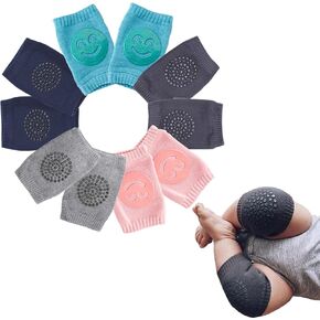 Baby Knee Pads for Crawling (5 Pairs), Walking Protector Knee Pads For babies Toddler Kids Girls Boys 1-3.