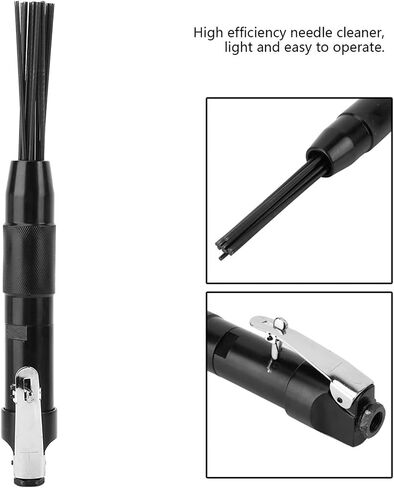 Air Needle Scaler, 4400 rpm 12 Needles Slag Cleaner Air Pneumatic Slag Remove Deburring Cleaning Tool Compact Removal Needle Gun Compressed Air Needle Slag Removing Tool in Saudi Arabia
