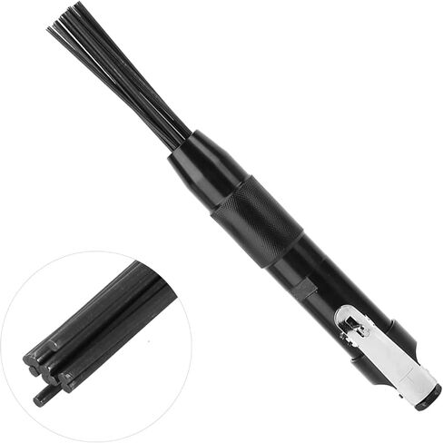 Air Needle Scaler, 4400 rpm 12 Needles Slag Cleaner Air Pneumatic Slag Remove Deburring Cleaning Tool Compact Removal Needle Gun Compressed Air Needle Slag Removing Tool in Saudi Arabia
