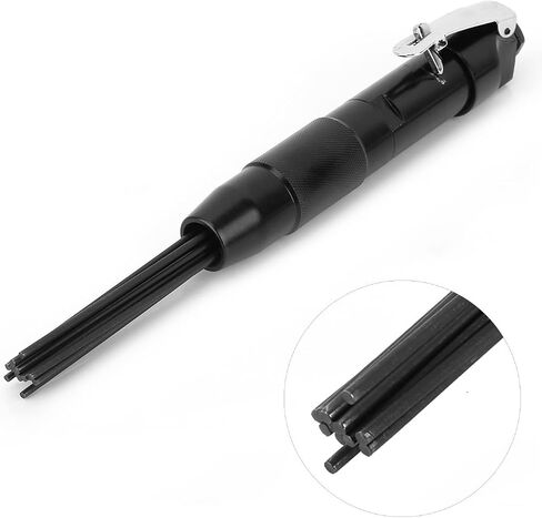 Air Needle Scaler, 4400 rpm 12 Needles Slag Cleaner Air Pneumatic Slag Remove Deburring Cleaning Tool Compact Removal Needle Gun Compressed Air Needle Slag Removing Tool in Saudi Arabia