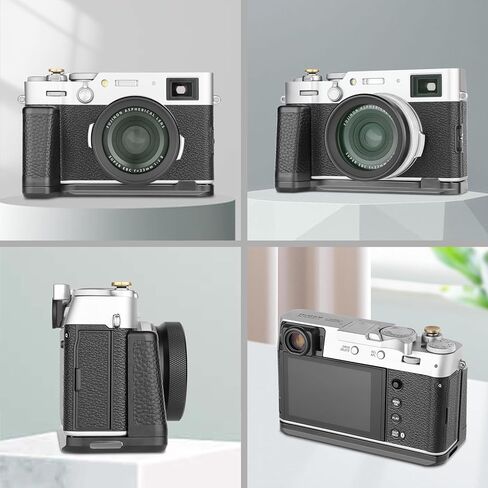 Haoge Handle Hand Grip for Fujifilm Fuji X100VI Camera L-Shape Grip HG-XVIB fit Arca Swiss Kirk RRS Quick Release Plate Camera Benro Bracket in Kuwait