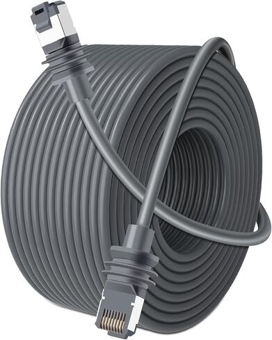 Starlink Gen 3 Cable 32.8FT, Replacement Cable for Standard V3 Starlink Ethernet Cable, Extension Waterproof Outdoor Starlink Cable Gen 3 Gray (32.8 FT/10M) in Saudi Arabia