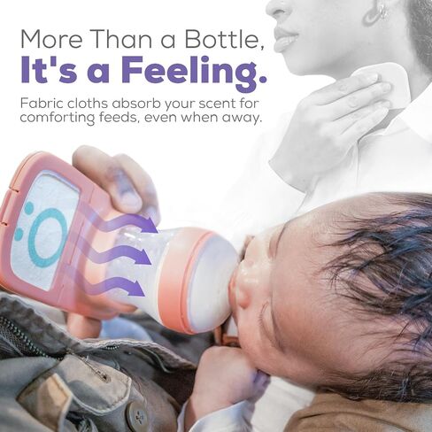Baby Bottles(8oz&4oz) Newborn Essentials Set with Sense-Me baby System - Anti-Colic Baby Bottles 0-3 Months for Breastfeeding Babies and Feeding Supplies-Toddlers Bottles for Milk in Saudi Arabia