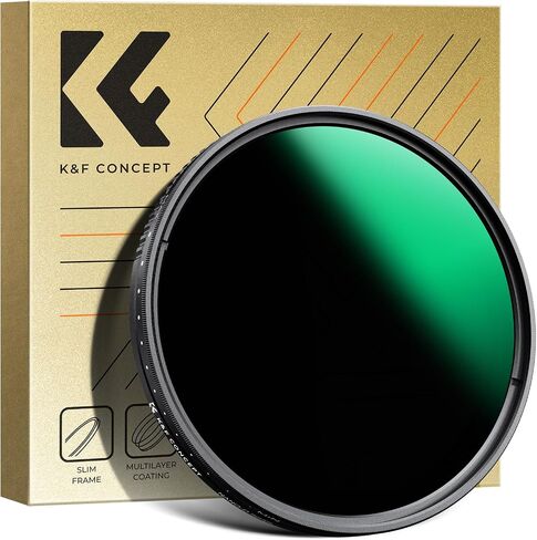 فلتر K&F Concept 43 مم ND3-ND1000 ND متغير (1.5-10 توقفات) فلتر عدسة محايد الكثافة مع 24 طبقة متعددة الطبقات لعدسة الكاميرا (سلسلة D) in Saudi Arabia