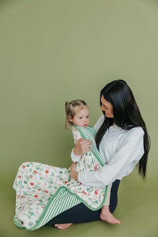 Copper Pearl Three-Layer Baby Blanket: Soft Baby Quilts for Boys and Girls | Breathable, Cozy, Toddler Blanket | Baby Quilt for Newborns | 46x46 Premium Polyester/Rayon | Elf in Saudi Arabia