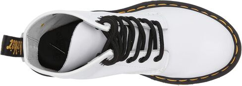 Dr. Martens Women's Lace Fashion Boot, White Softy T, 7 in Saudi Arabia