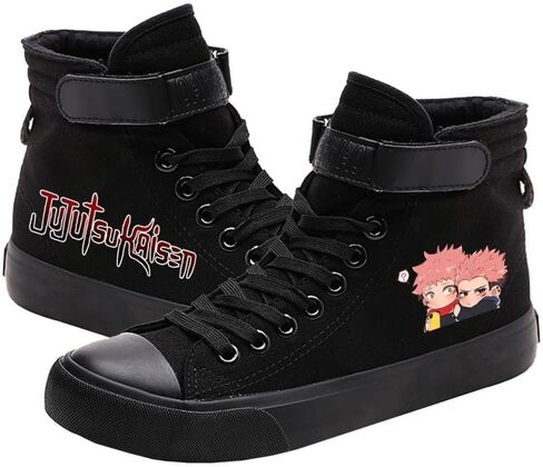 Anime Sneakers High Top Canvas Shoes Unisex in Saudi Arabia