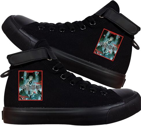 Anime Sneakers High Top Canvas Shoes Unisex in Saudi Arabia