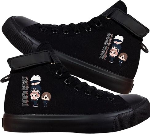 Anime Sneakers High Top Canvas Shoes Unisex in Saudi Arabia