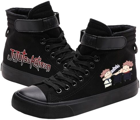Anime Sneakers High Top Canvas Shoes Unisex in Saudi Arabia