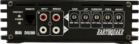 Earthquake Sound MiNi D1000.4 (Gen 2) Stereo Class D 4-Channel Car Amplifier, 1000 Watts in Kuwait