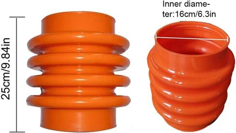 منفاخ الضاغط، أداة الدك منفاخ لـ Mikasa MT-74F MT70 MT70H MT75 MT85 MT85H MTX80 MTX90 MT65H MT75F MT84F MT84FA، 160 مم من مادة TPU، أجزاء الأدوات الصناعية المضغوطة in Kuwait