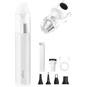 Car Vacuum Portable Cordless, 15000PA High Power, Rechargeable 4 in 1 Mini Car Vacuum Cleaner Type-C Fast Charging for Car, Home, Keyboard, Camping