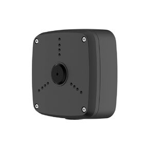 Lorex Square Outdoor Junction Box for 3-Screw Base Security Cameras, Black - Tri-Axel Security Mounting Junction Box - Durable, Weatherproof Design, Easy Installation - Three Screw Base Cameras Only