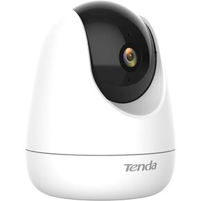 Tenda CP6 2K Indoor Wireless Pan Tilt Cameras for Home Security, Baby Monitor, Pet Camera with Phone APP, 2-Way Audio, Night Vision, Auto Tracking, Siren, AI Human & Motion Detection