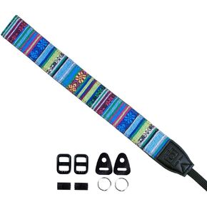 VKO Camera Strap for DSLR SLR Mirrorless Camera, Soft Padded Neck Shoulder Crossbody Strap for Men Women Photographers 26