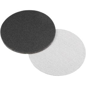 uxcell 5 Inch Wet Dry Sanding Discs 80 Grit Hook and Loop Sanding Disc Silicon Carbide Sandpaper 5pcs