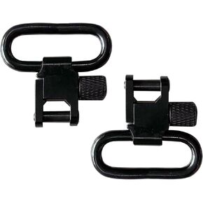 HUNTPAL 1"/1.25" Gun Sling Swivels Mounts Set for Rifle Sling Shotgun Sling, All Metal Heavy Duty Quick Attach/Release Gun Sling Hareware Attachment Clips, 2/4/12 Pcs