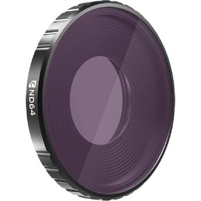 Freewell ND64 Camera Lens Filter Compatible with Osmo Action 3 (Not Compatible with Action 4)