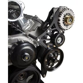 Bevinsee LS Engine Serpentine Bracket Alternator Power Steering Pump Swap Conversion Compatible With GM Compatible With Chevrolet LS1 LS2 LS3 LS6 LS7 Engines, 4.8/5.3/6.0/6.2L Truck & SUV Engines
