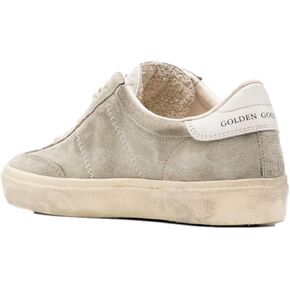 Golden Goose Women's Soul-Star Suede Upper Bio Based HF Tongue Leather Heel (Taupe/Milk, US Footwear Size System, Adult, Women, Numeric, Medium, 8)