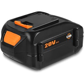 20V 6.5Ah High Capacity Battery for Worx 20V Battery 6Ah 5Ah 4Ah WA3578 WG630 WG322 WG543 WG163 Tools 20 Volts Lithium Ion Battery