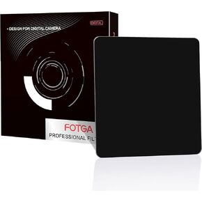 ND1000 4x4''/100 x 100mm Square Filters Optical Glass Neutral Density Filter ND1000 Matte Box Filter Ultra Slim HD Layer Double Side MRC Coating Waterproof & Anti-Reflection Coating