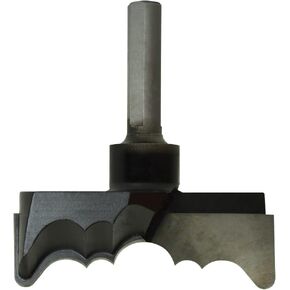 CMT 531.701 Rosette Cutter, 2-3/4-Inch Diameter x 3-1/64-Inch Length, 3/8-Inch Shank