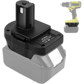 Battery Adapter MT20RNL for Makit 18V Battery Convert to for Roybi 18V Tool Use,Use for Ryobi 18 Volt Cordless Power Tools, Replacement of for Ryobi 18v One+ Plus Lithium Batteries