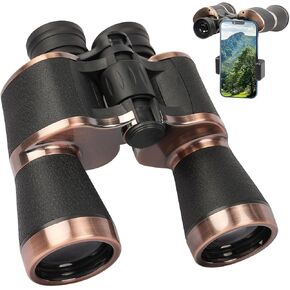 20x50 Binoculars for Adults, Binoculars HD High Powered Professional Binoculars for Bird Watching Travel Stargazing Concerts Outdoor Sports-BAK4 Prism FMC Lens,Waterproof, Fogproof with Phone Adapter
