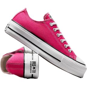 CONVERSE ALL STAR Womens Modern (زهري وردي/أبيض/أسود، نظام مقاسات الأحذية الأمريكية، للبالغين، للنساء، رقمي، متوسط، 7.5) in Kuwait
