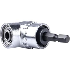 OriGlam مشغل زاوية يمين 105 درجة، ملحق مثقاب مفك كهربائي بزاوية تمديد، حامل مقبس مفك براغي 1/4 بوصة in Kuwait